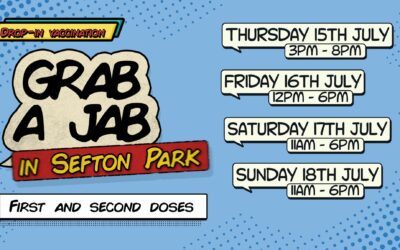 Grab-a-Jab in Sefton Park this weekend